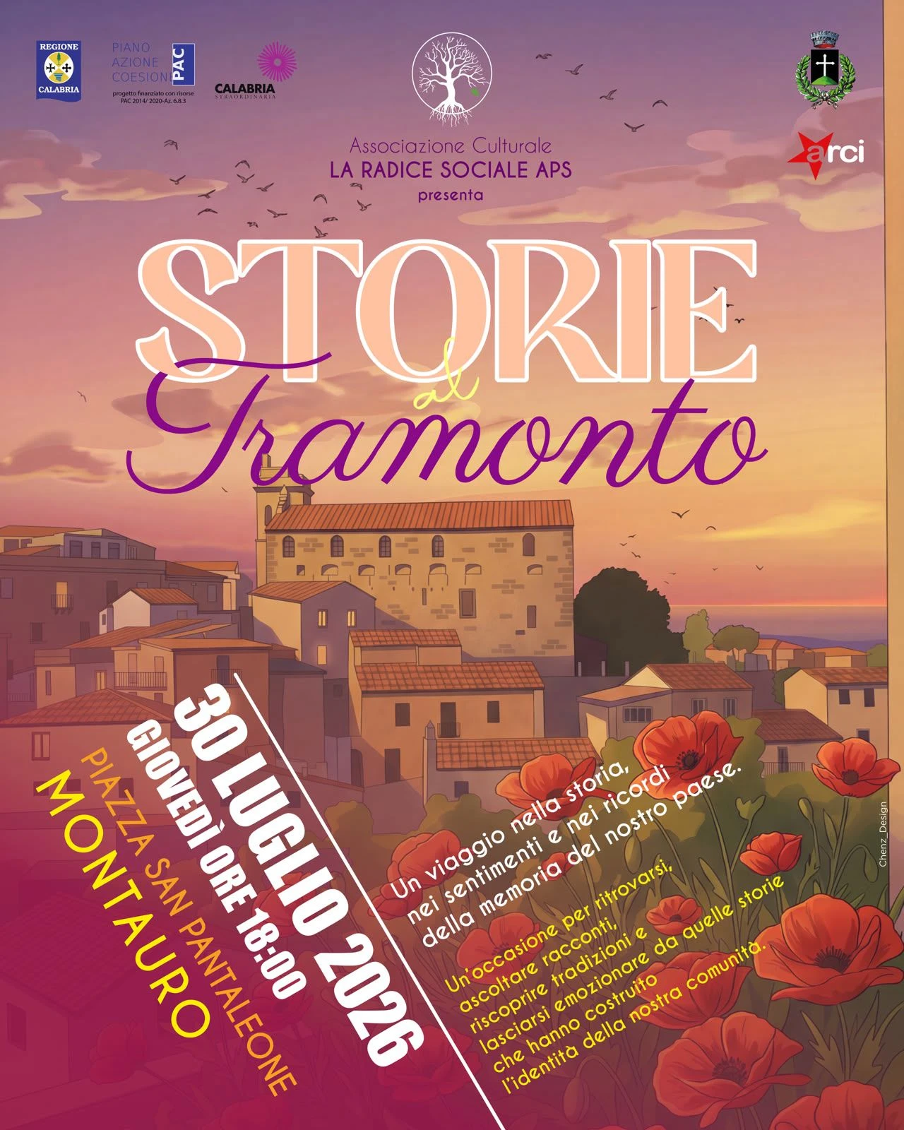 Montauro si prepara a vivere "Storie al Tramonto": il viaggio che farà rivivere l'anima del borgo