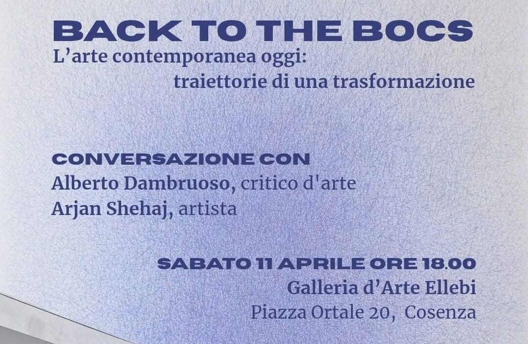images Back to the BoCs, riflessioni sull'arte contemporanea alla Galleria Ellebi di Cosenza