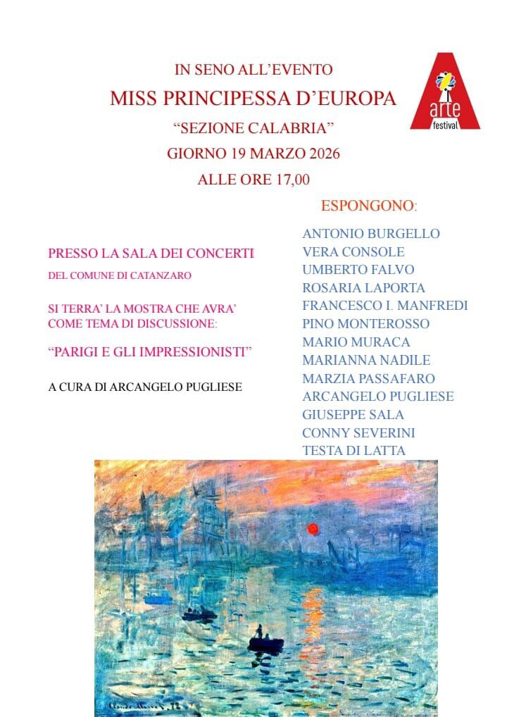 images L’Impressionismo a Catanzaro: arte e bellezza si incontrano a Palazzo De Nobili