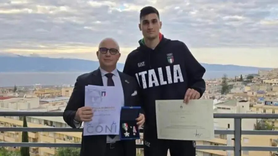 images Catanzaro, Francesco De Nardo (CSEN) insignito dal CONI della stella di bronzo al merito sportivo