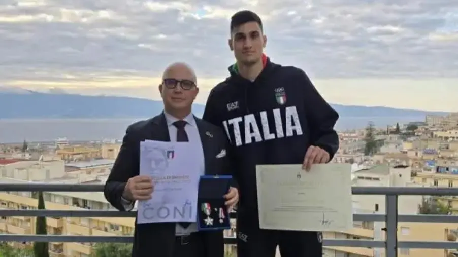 images Catanzaro, Francesco De Nardo (CSEN) insignito dal CONI della stella di bronzo al merito sportivo