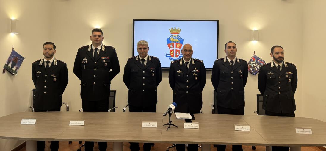 images Presentazione dei nuovi ufficiali destinati al comando provinciale dei carabinieri di Reggio Calabria