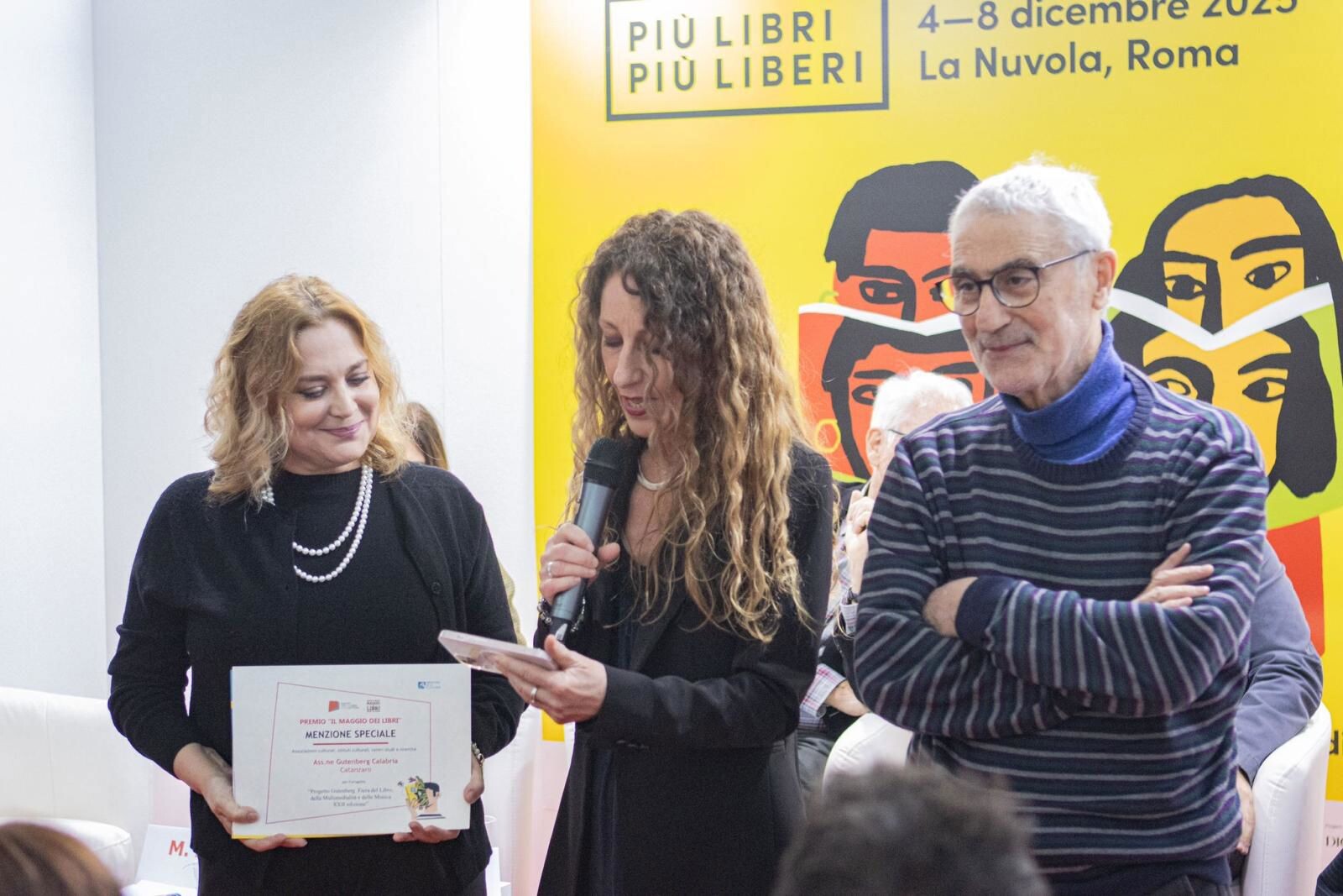 images L'associazione Gutenberg Calabria insignita a Roma della menzione speciale del Premio “Il Maggio dei Libri 2025”