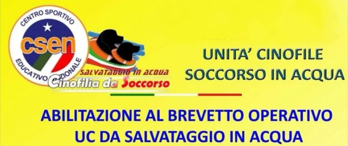 images Anpas Croce verde Catanzaro, da settembre i corsi per il brevetto operativo 'Unità cinofila da salvataggio'