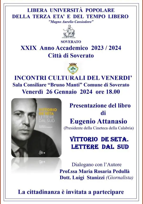 Domani a Soverato la presentazione del libro di Attanasio per conoscere meglio il grande regista De Seta
 images Domani a Soverato la presentazione del libro di Attanasio per conoscere meglio il grande regista De Seta