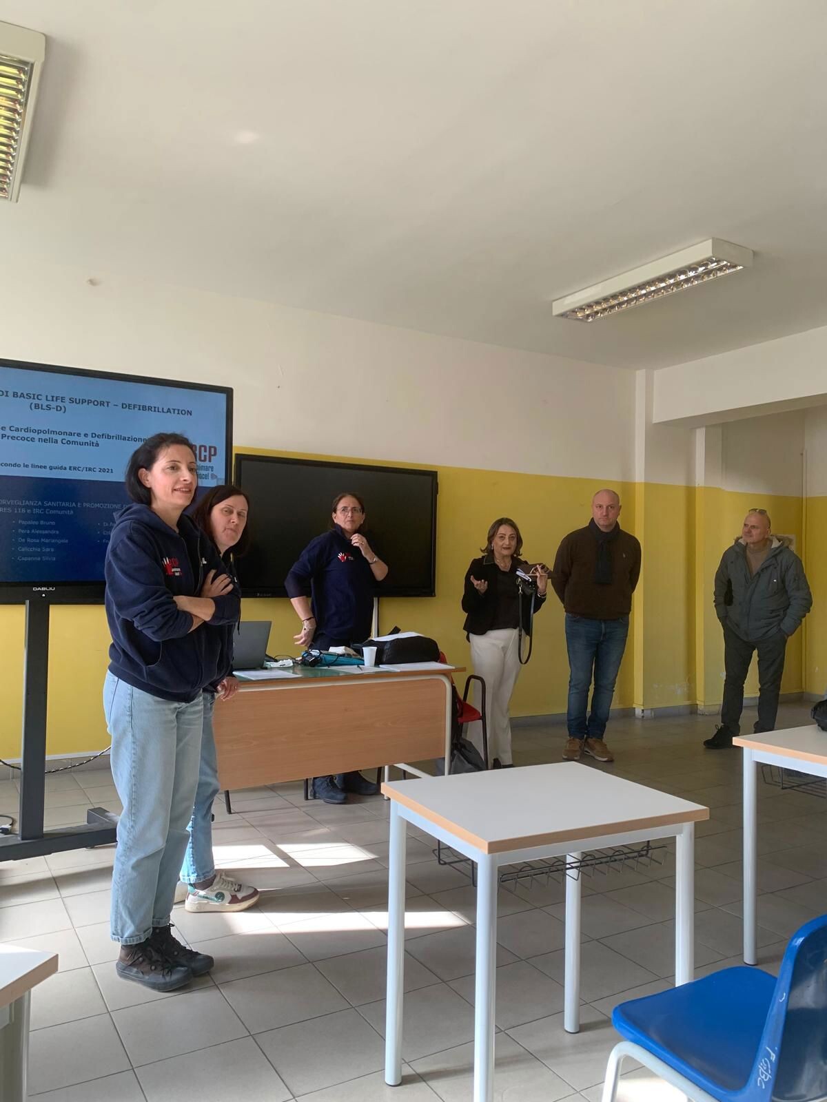 images Sicurezza a scuola, i ricercatori Inail formano i docenti dell’IC di &nbsp;Curinga sulle manovre salvavita