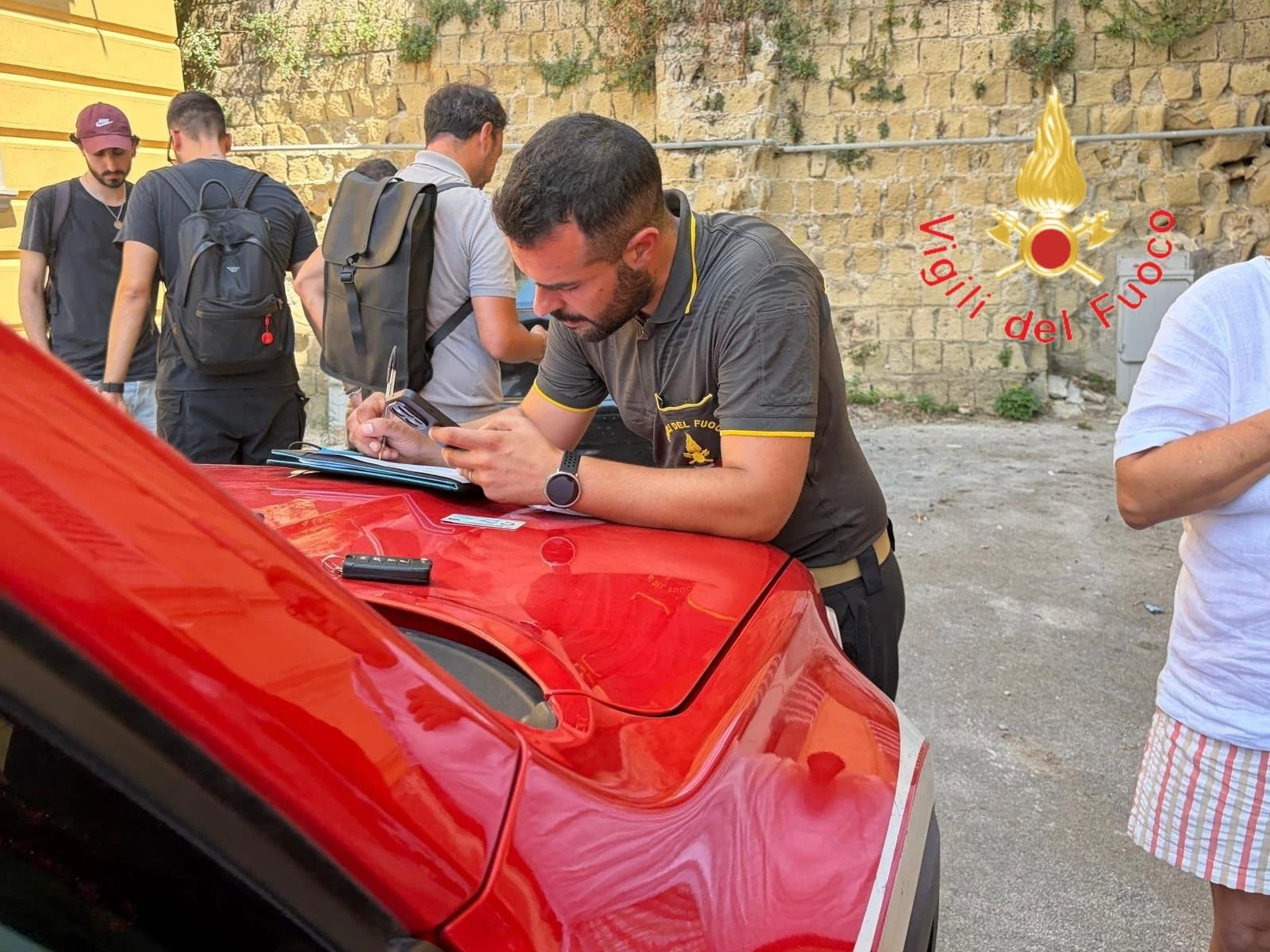 Emergenza sismica a Napoli, dalla Calabria 2 moduli Mo.Recs della Colonna mobile dei Vigili del Fuoco 
