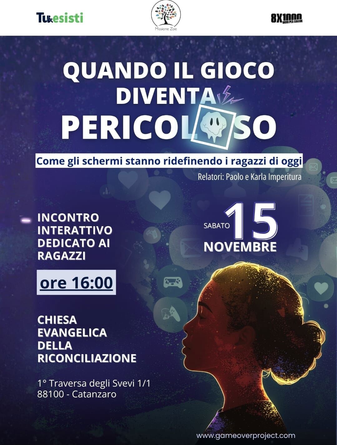 Catanzaro, la Chiesa Evangelica della Riconciliazione ospita l'incontro "Quando il gioco diventa pericoloso" images Catanzaro, la Chiesa Evangelica della Riconciliazione ospita l'incontro "Quando il gioco diventa pericoloso"