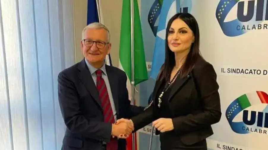 images La Uil Calabria accoglie il Prefetto Castrese De Rosa nella sede regionale di Catanzaro