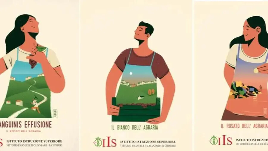 images L’IIS V. 'Emanuele II-B. Chimirri' di Catanzaro al Vinitaly 2025 con le sue eccellenze vinicole