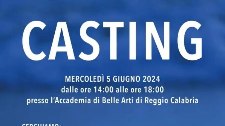 Reggio protagonista di “Lì, Davanti”, un film che ispira e commuove: al via i casting images Reggio protagonista di “Lì, Davanti”, un film che ispira e commuove: al via i casting