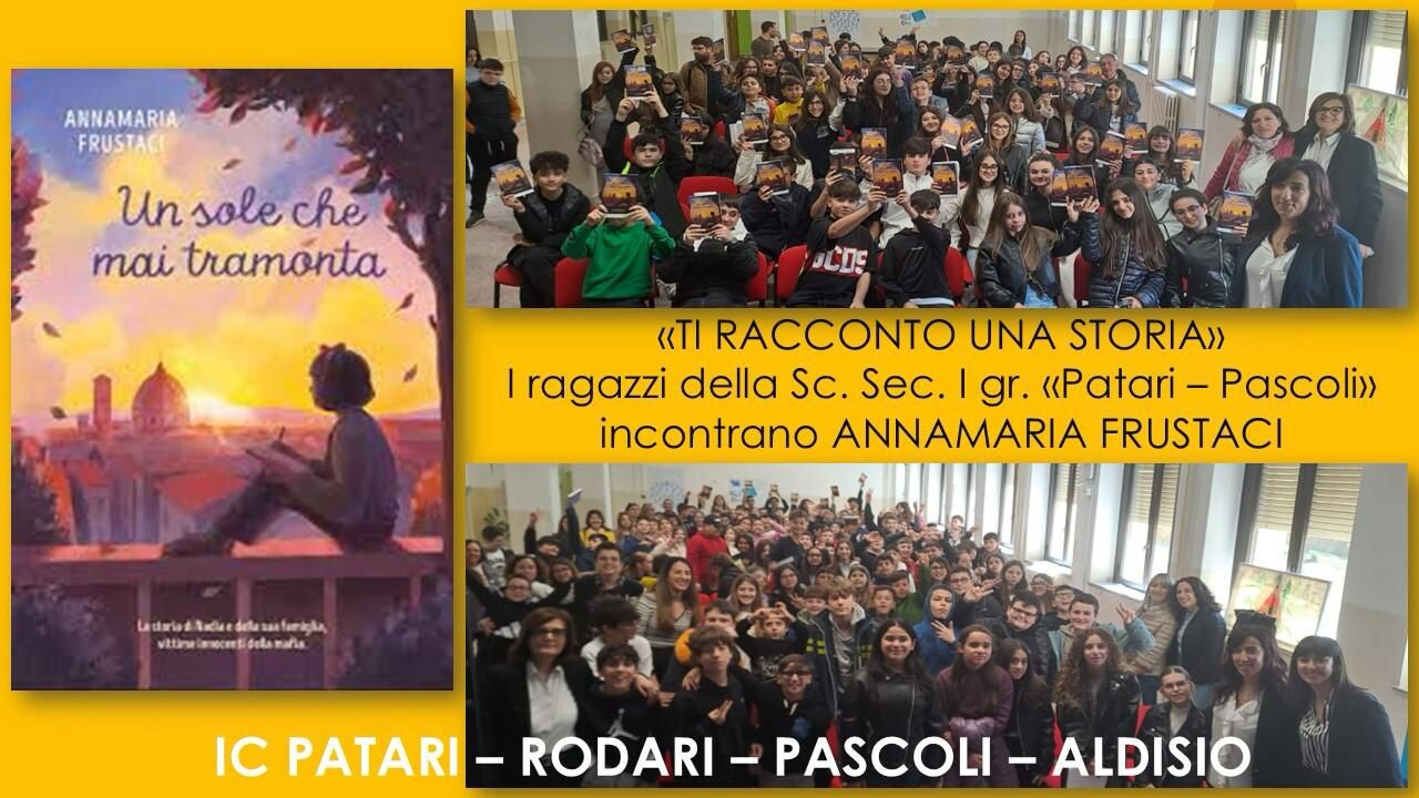 images Catanzaro, l’I.C. 'Patari-Pascoli-Rodari-Aldisio' incontra il magistrato Annamaria Frustaci