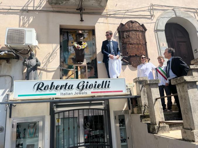 images Buon compleanno maestro Saverio “U Ciaciu”: omaggio del Comune nel giorno del suo centenario 