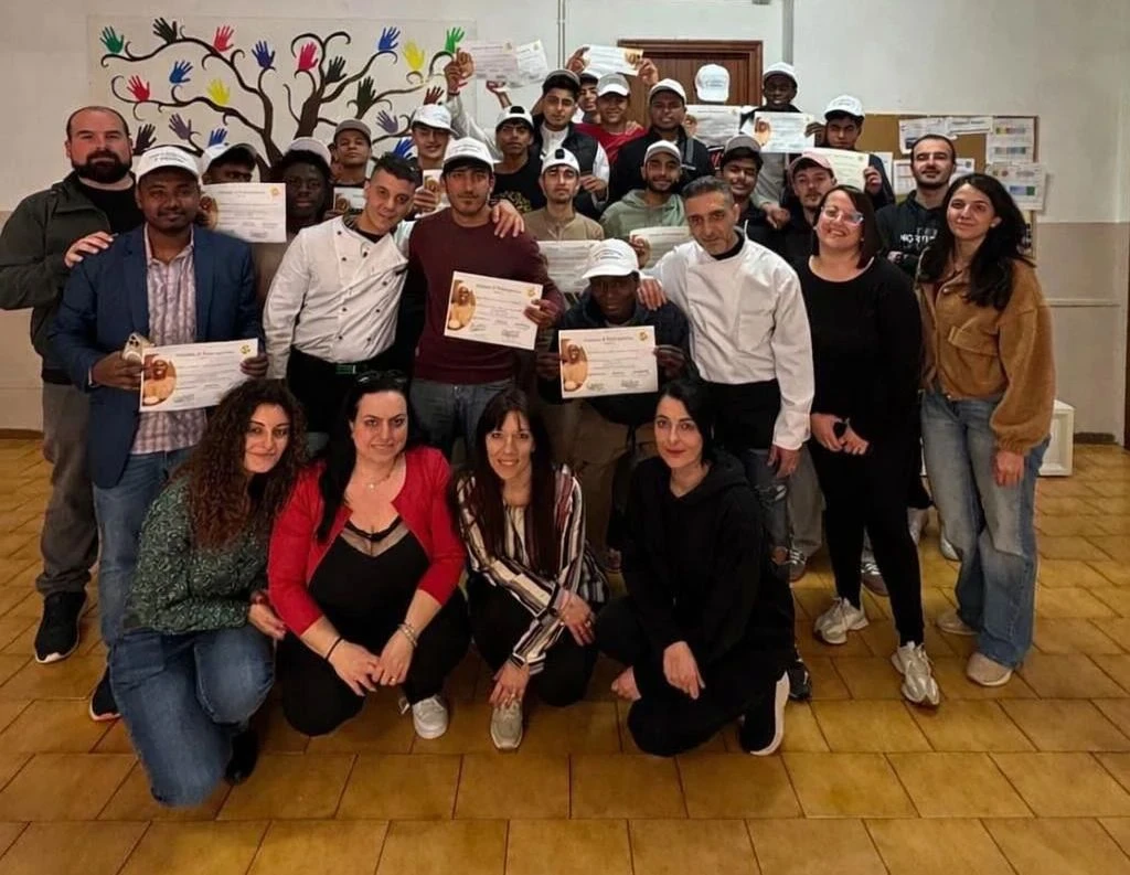 Conclusa la  I edizione del corso di panificazione e pizzeria al SAI Centro Myriam di San Pietro Apostolo