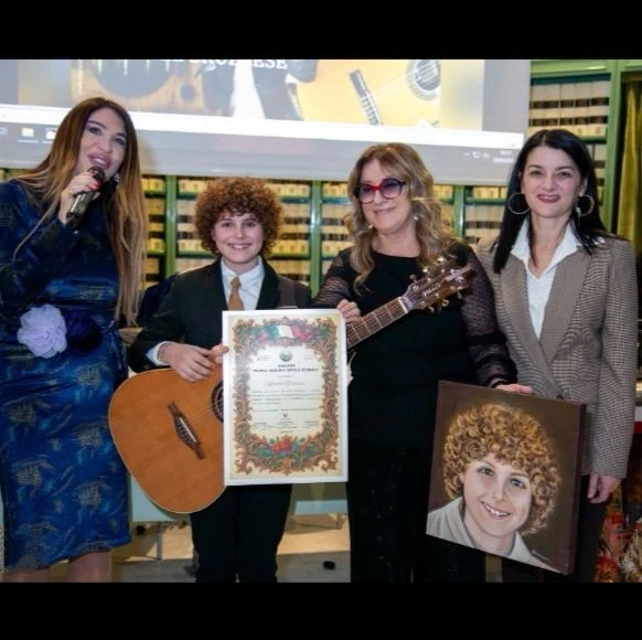 Dalla Calabria al Palazzo del Senato: il piccolo Michele Bruzzese conquista Roma