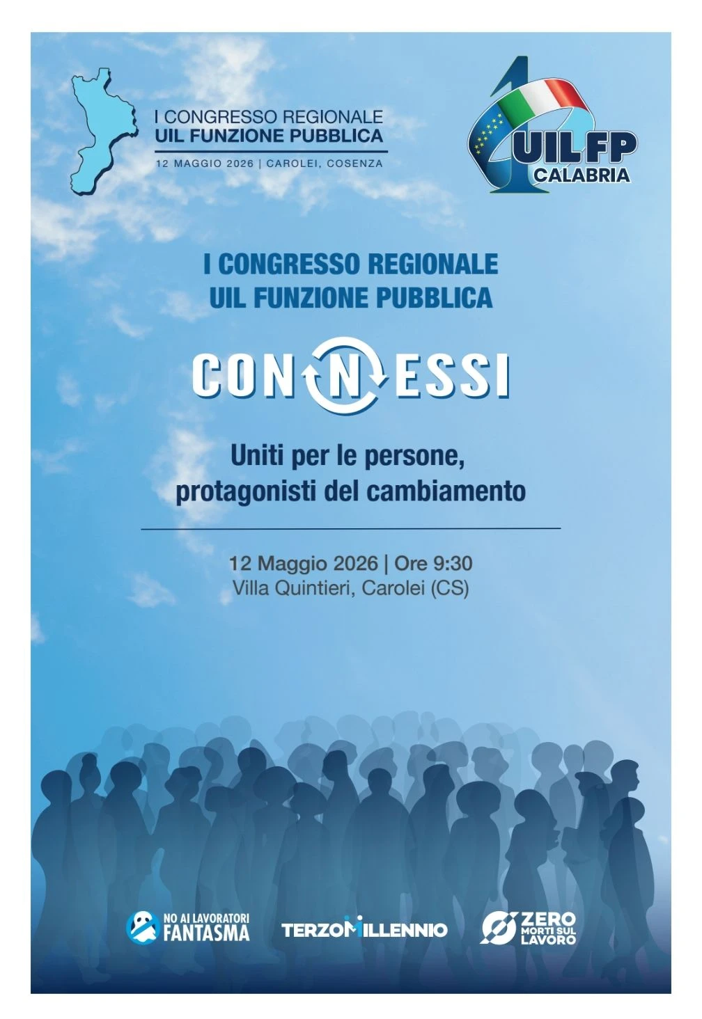 Nasce la Uil Fp Calabria: il 12 maggio il primo congresso regionale 