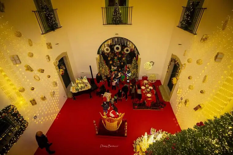 images Inaugurazione del paese di Babbo Natale a Borgia