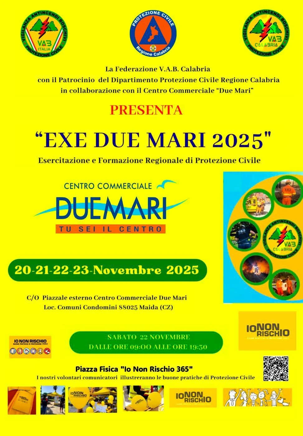 La federazione Vab Calabria Odv presenta "Exe Due Mari 2025":  esercitazione regionale di ProCiv