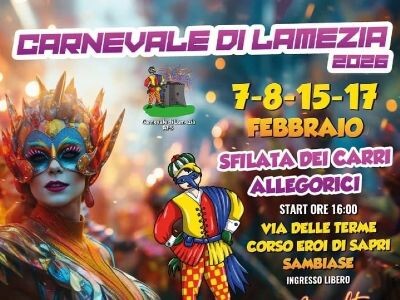 images Carnevale di Lamezia 2026, la presentazione il 27 dicembre