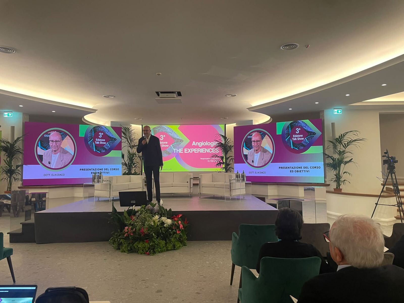 images Elia Diaco apre la terza edizione del Talk Show "Angiologia: The Experiences” a Gizzeria Lido