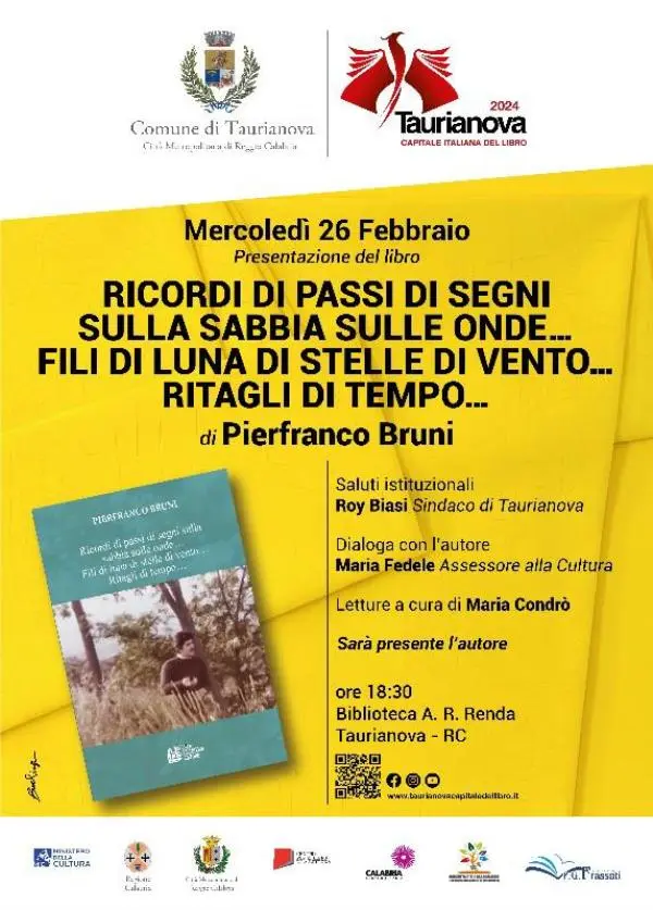 images Taurianova Capitale del Libro: Pierfranco Bruni racconta cinquant’anni di poesia tra memoria e riscrittura