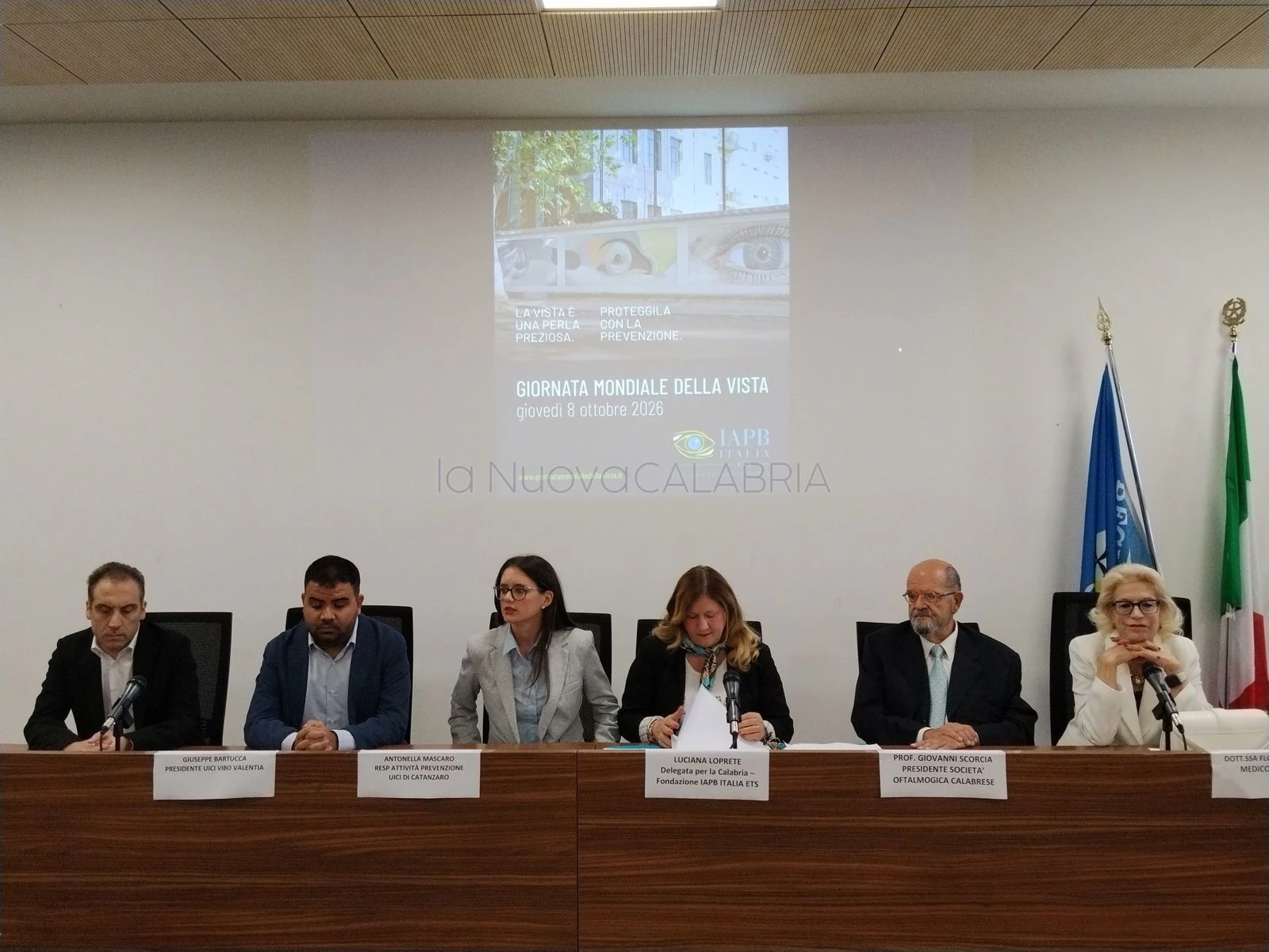 Presentate le iniziative in Calabria di Fondazione Iapb per la Giornata Mondiale della Vista
