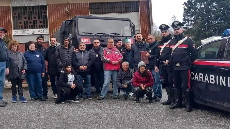 images Unitalsi e Carabinieri di Soveria Mannelli insieme al fianco delle famiglie bisognose del Kosovo