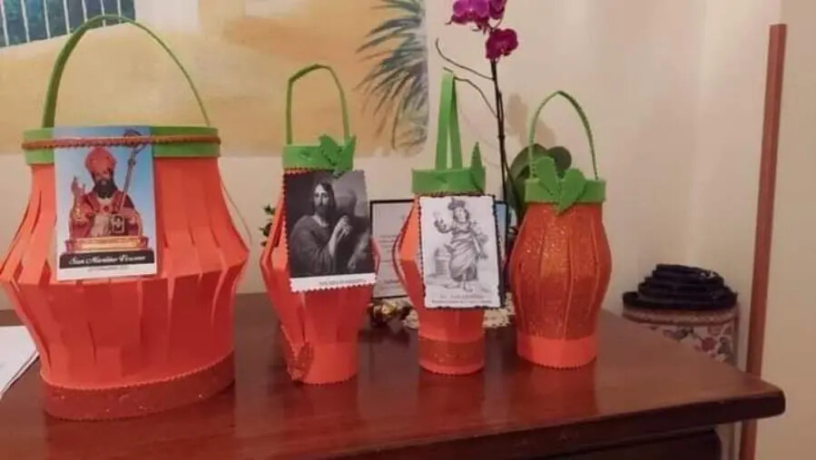 images "Lanterne di tutti i Santi": le opere realizzate dai bambini del catechismo di Settingiano