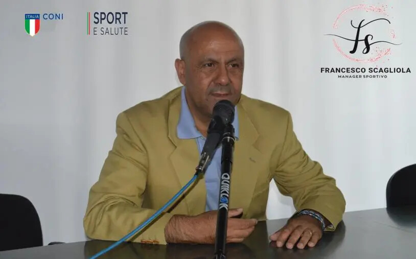 images CONI, stella d'oro a Francesco Scagliola