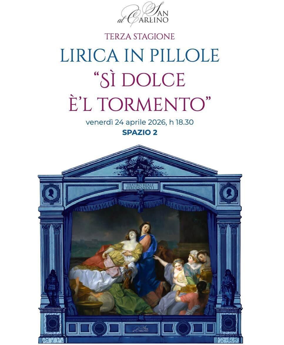 images A Catanzaro "Lirica in pillole": appuntamento con “Sì dolce è il tormento”