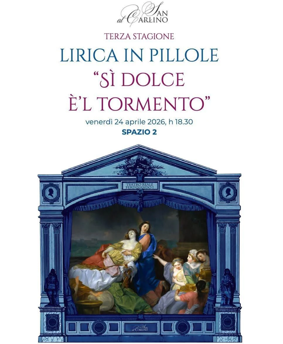 A Catanzaro "Lirica in pillole": appuntamento con “Sì dolce è il tormento”