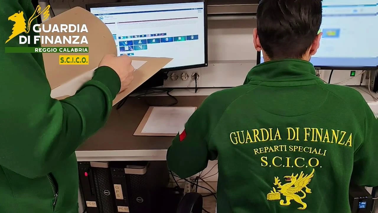 Sequestro da 1,3 milioni di euro a soggetti legati alla ’ndrangheta reggina