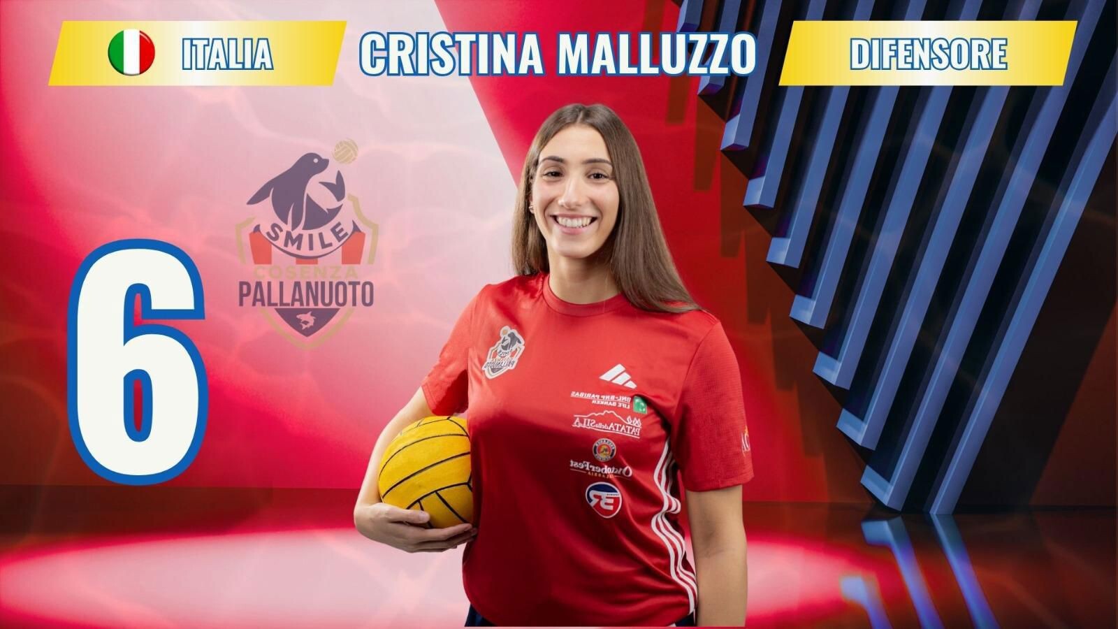 images La cosentina Cristina Malluzzo in nazionale: orgoglio Smile nel Setterosa per la World Cup di Rotterdam