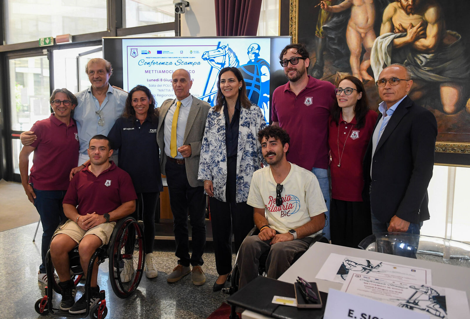 images "Mettiamoci in Gioco", sport e condivisione: presentato al Polo Mattia Preti il nuovo progetto della Reggio Bic