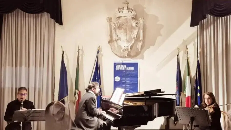 images AMA Calabria, concerto del Trio Ferruccio-Messina-Sellitto alla sala Mahler di Trebisacce