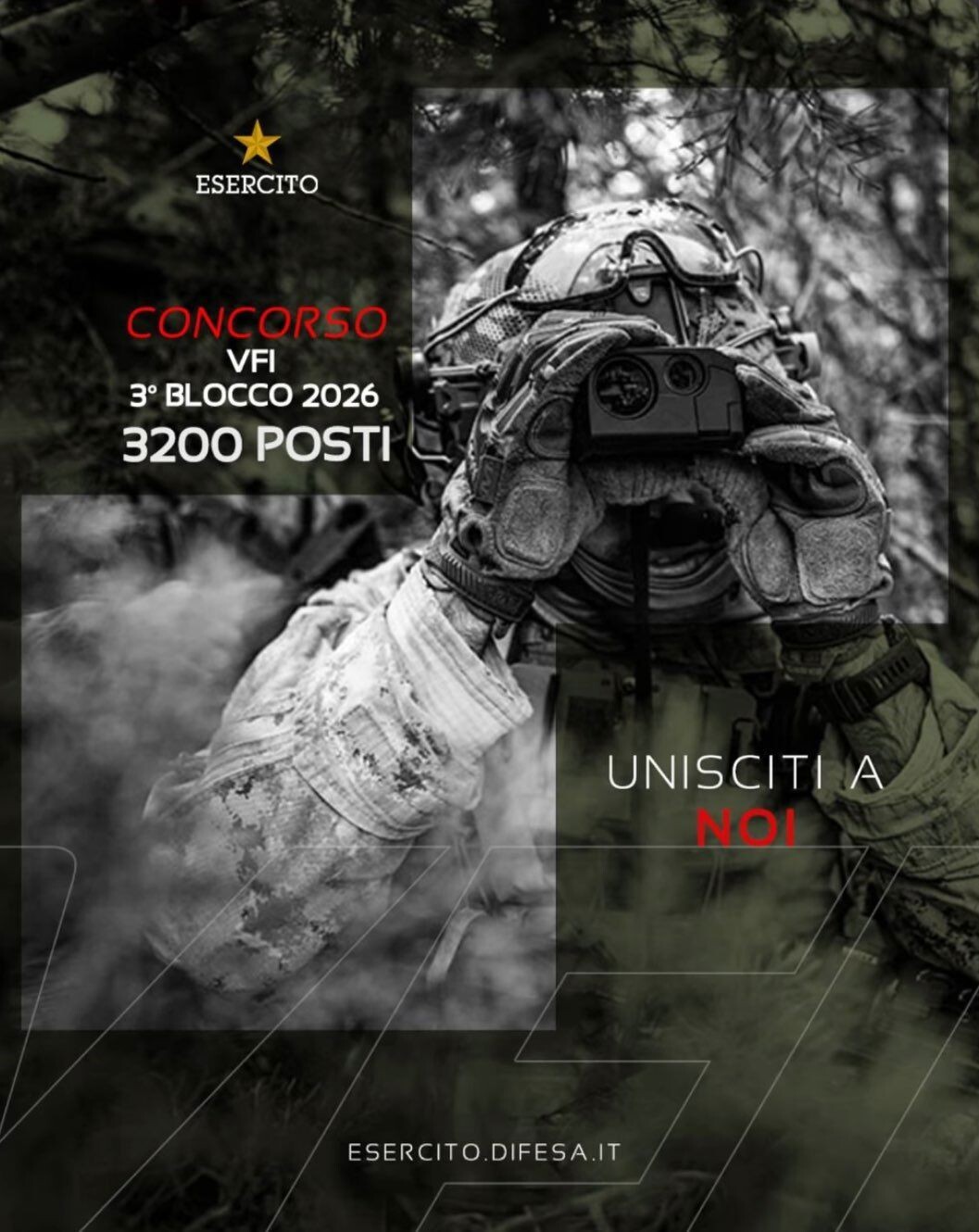 Esercito, aperto il bando per 3.200 volontari: opportunità anche per i giovani calabresi images Esercito, aperto il bando per 3.200 volontari: opportunità anche per i giovani calabresi