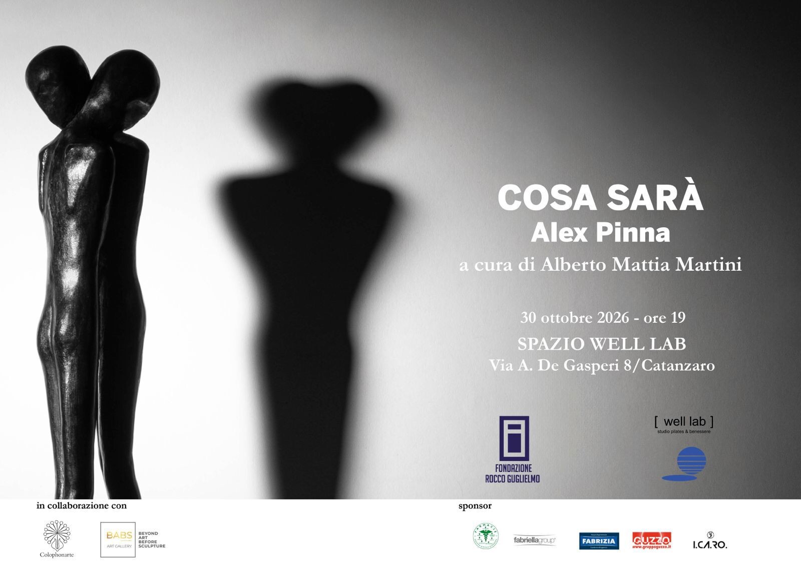 images Catanzaro, dal 30 ottobre la mostra “Cosa sarà” di Alex Pinna promossa dalla Fondazione Rocco Guglielmo