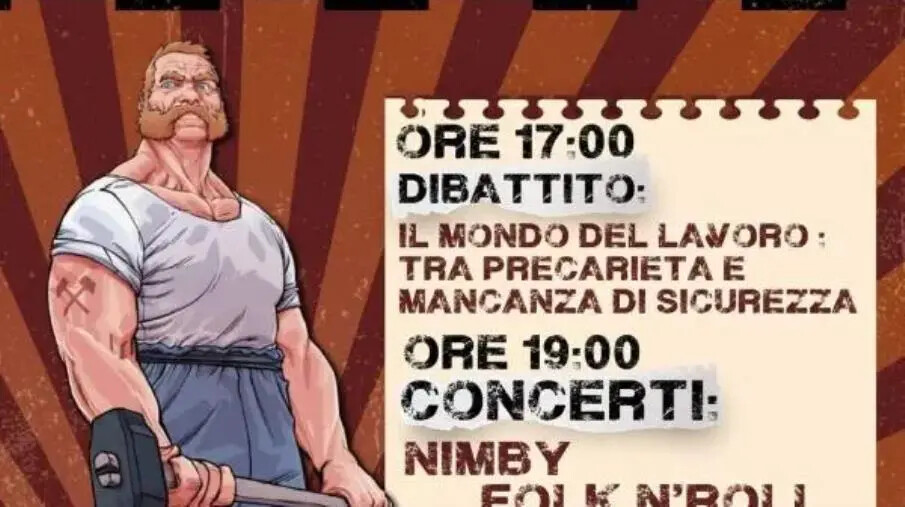 images Festa 1° Maggio a Decollatura, dibattito e musica per la Giornata dei Lavoratori