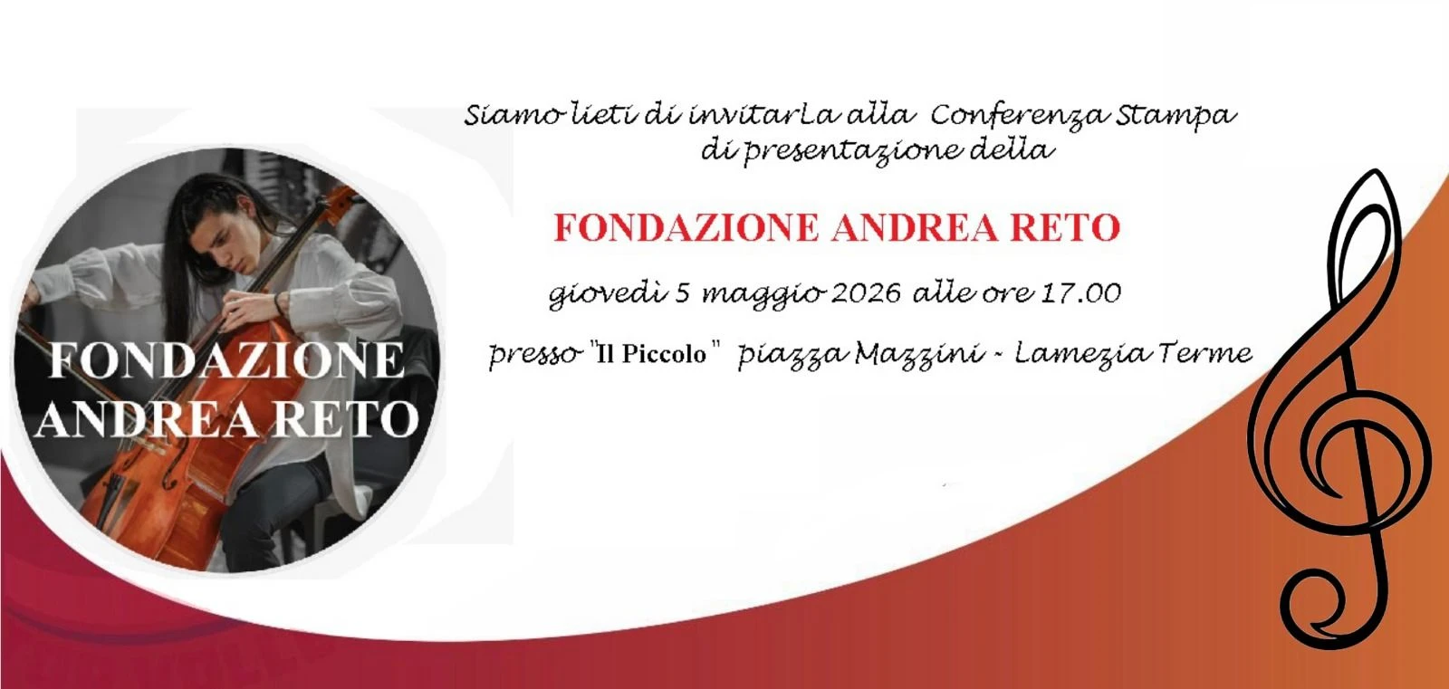 Lamezia, nasce la “Fondazione Andrea Reto” per mantenerne viva la memoria di un giovane scomparso prematuramente