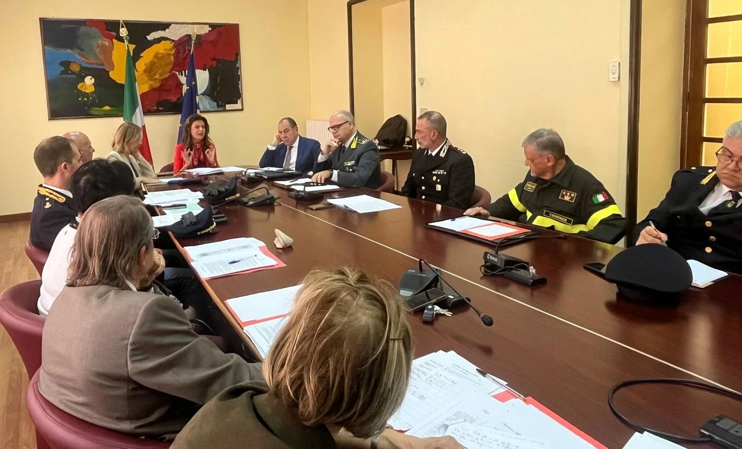 Giro d'Italia a Cosenza, riunito in prefettura il comitato per l'ordine e la sicurezza pubblica