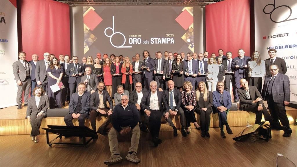 Rubbettino Print vince l’Oro della Stampa 2025 nella categoria "Publishing Printer"