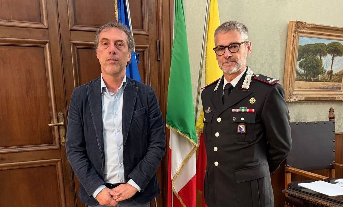 images Catanzaro, Fiorita incontra il generale Sabatino: "Sinergia contro la criminalità"