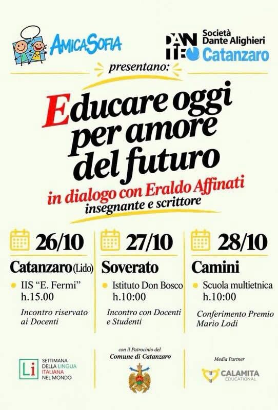 images Educare oggi per amore del futuro, lo scrittore Affinati incontra le scuole 