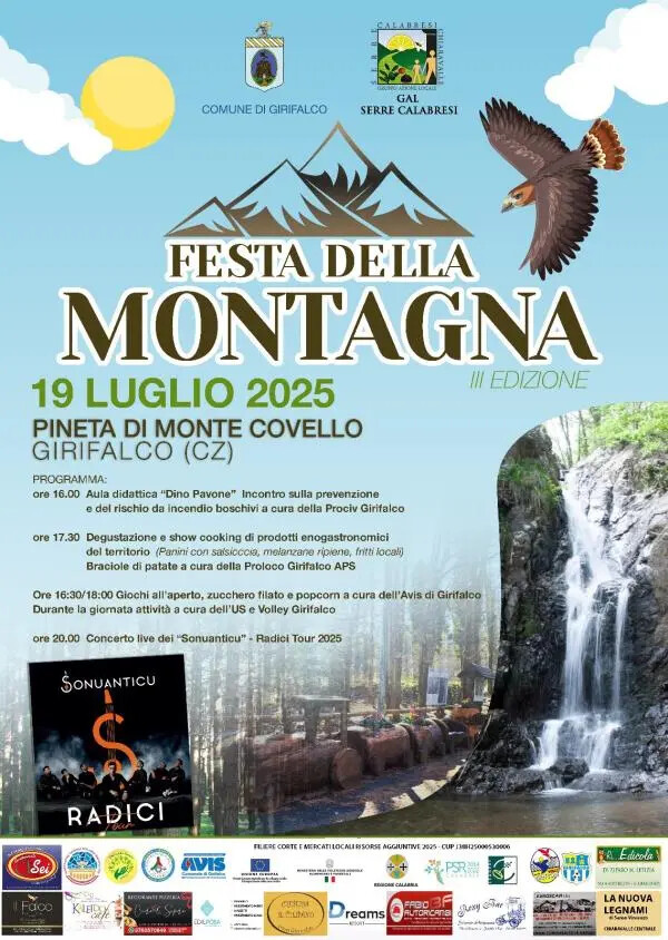 images A Girifalco la terza edizione della Festa della Montagna: natura, sapori e musica a Monte Covello il 19 Luglio