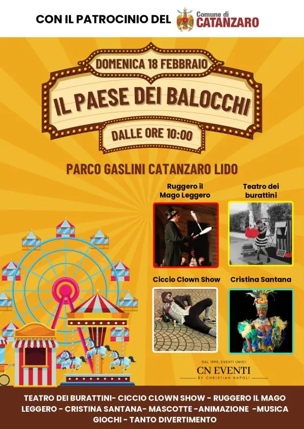 images Catanzaro, domenica al Parco Gaslini la festa di Carnevale per famiglie e visitatori