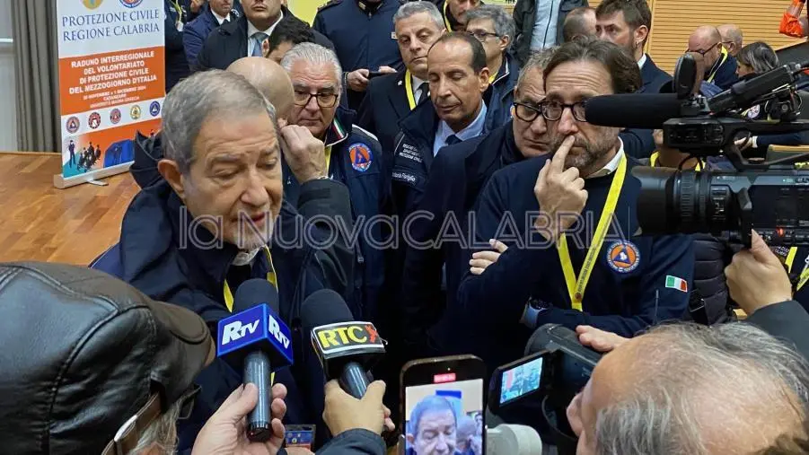 Protezione civile, a Catanzaro interviene il ministro Musumeci 