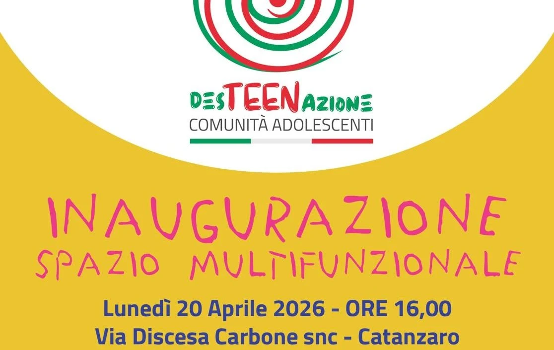 Nasce all'ex scuola Carbone di Catanzaro uno Spazio Multifunzionale: lunedì l'inaugurazione 