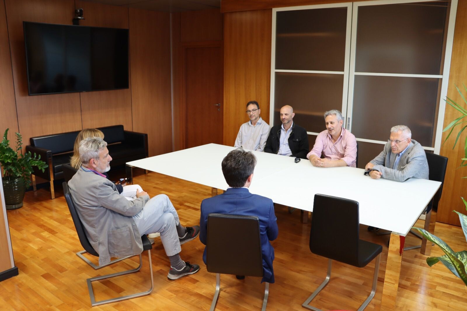 images Incontro istituzionale all'Unical tra il rettore e una delegazione FLC CGIL nazionale e regionale