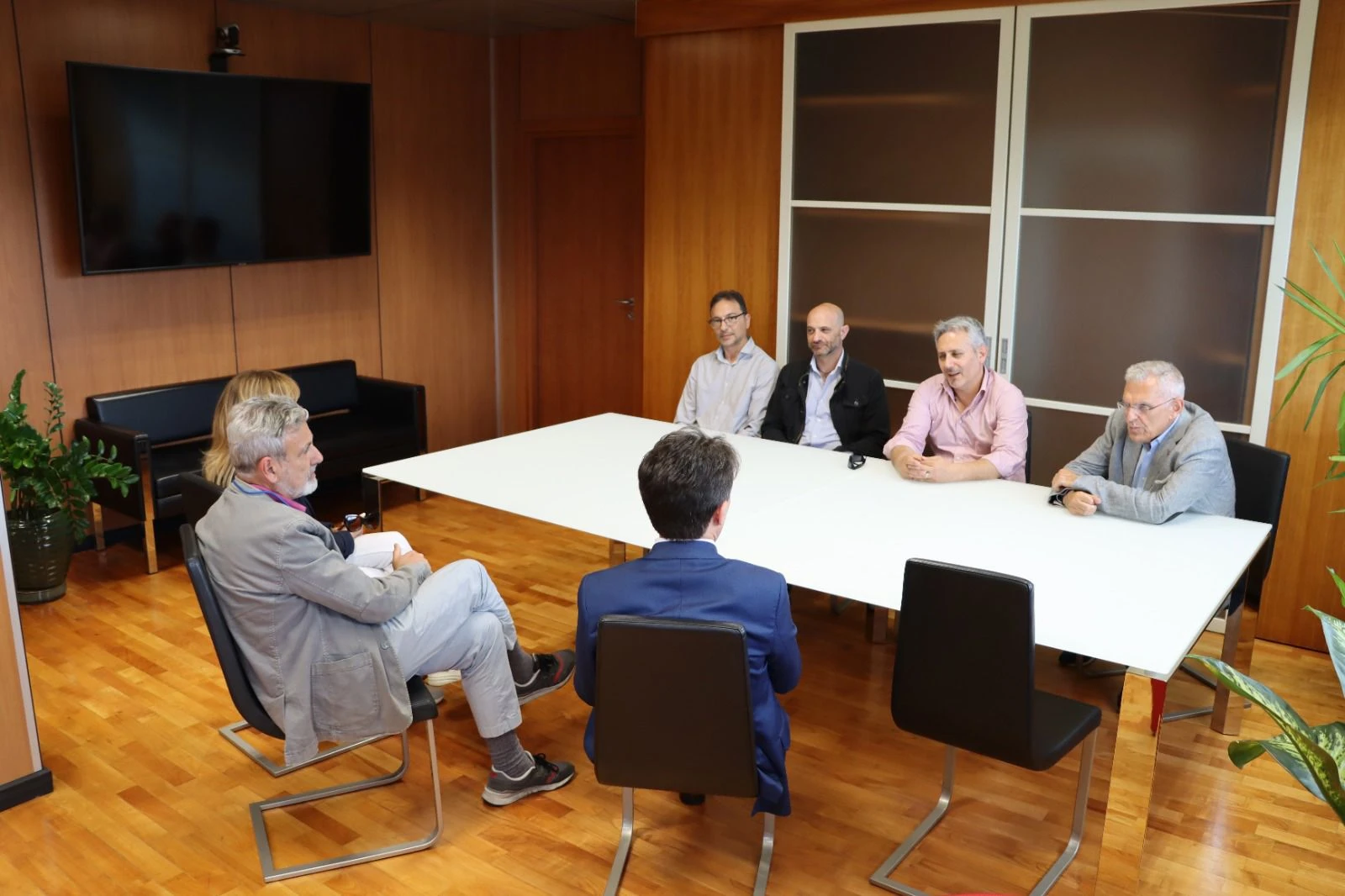 Incontro istituzionale all'Unical tra il rettore e una delegazione FLC CGIL nazionale e regionale