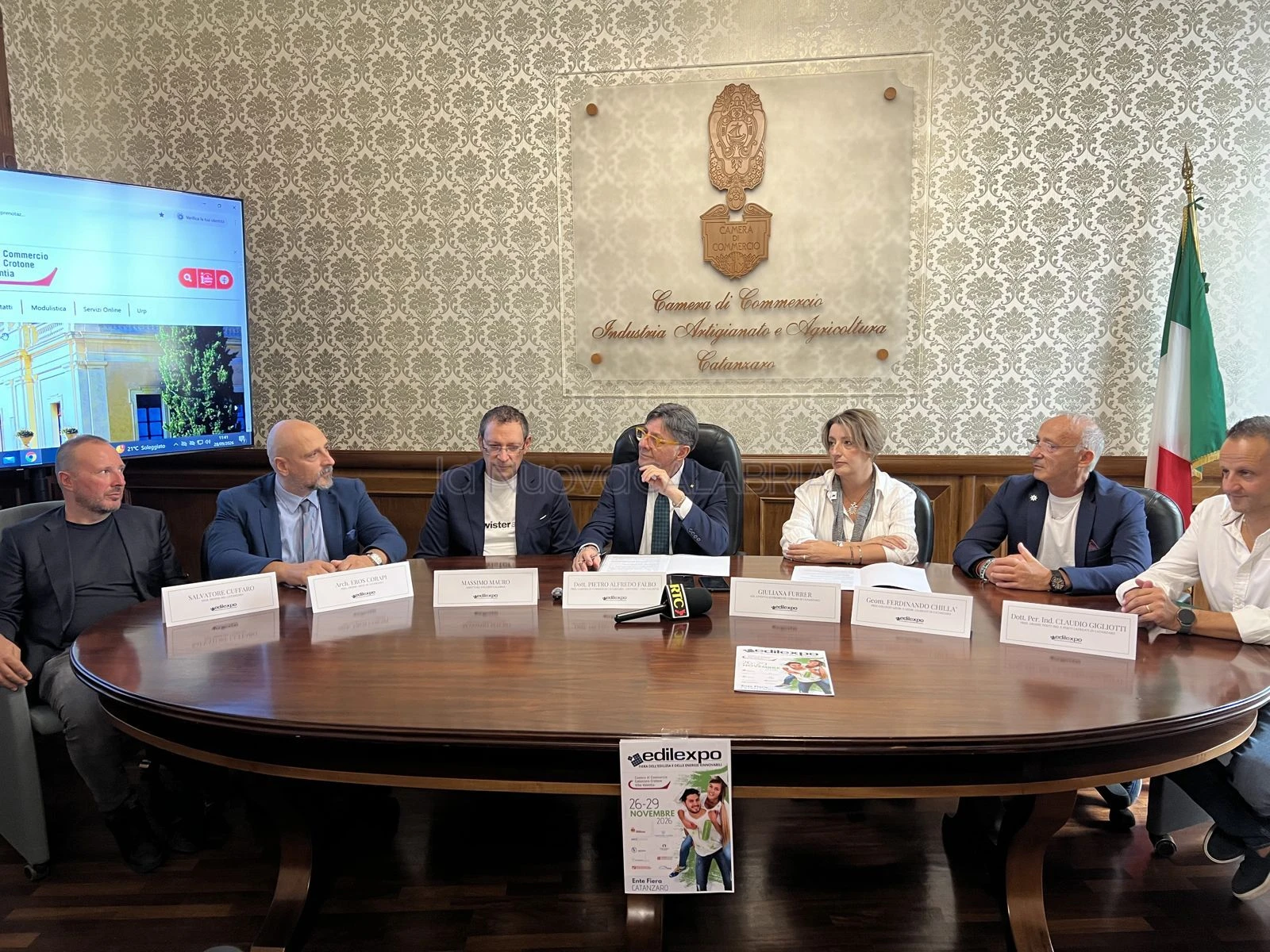 Edilexpo Calabria 2026 prende forma: a Catanzaro la presentazione della fiera dedicata all’edilizia e alle energie rinnovabili